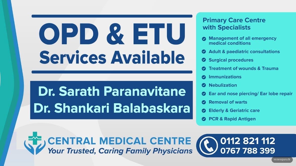 Central Medical Centre, Kohuwala, Nugegoda