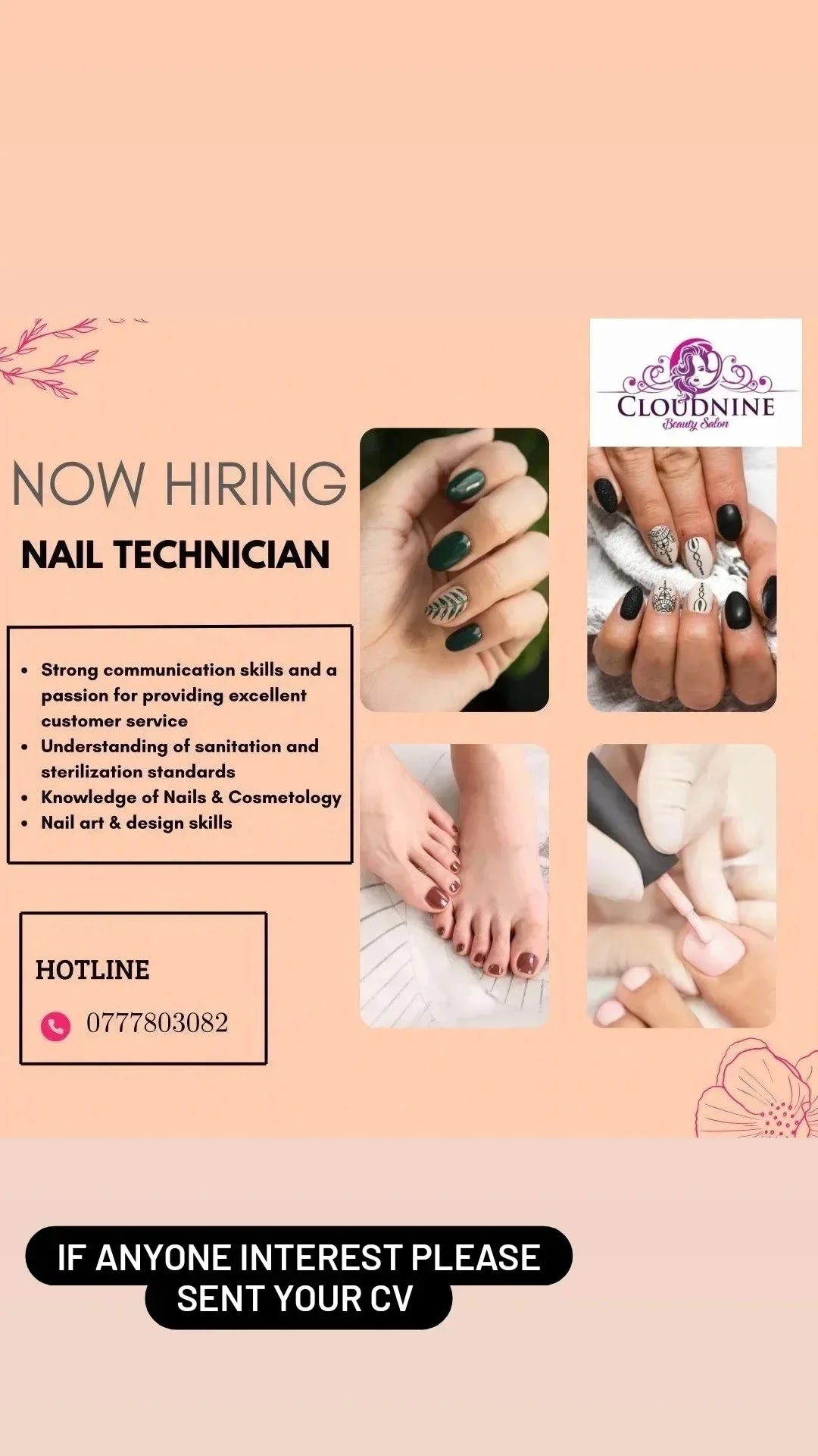 Cloudnine Beauty salon Wellawatte