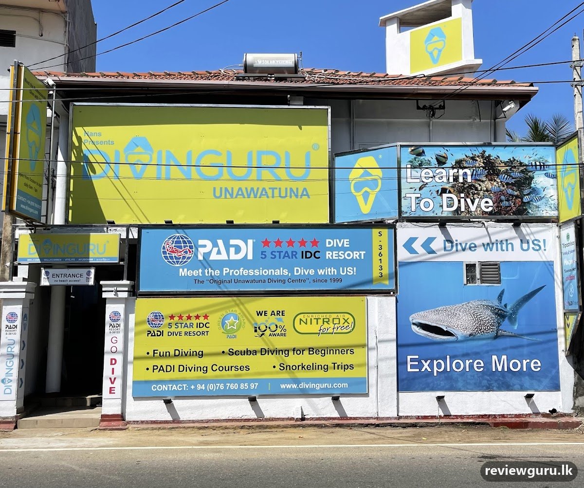 DIVINGURU Unawatuna, PADI 5 STAR IDC DIVE RESORT, S-36133