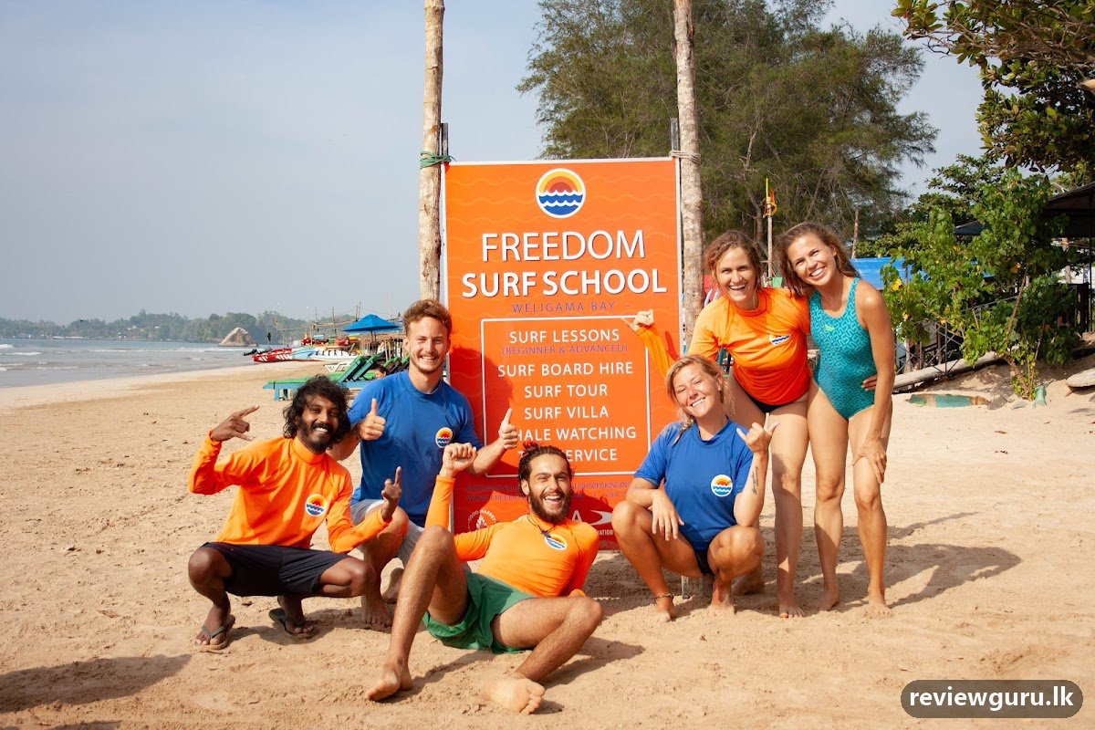 Freedom Surf School Weligama | Best Surf Lessons & Rentals